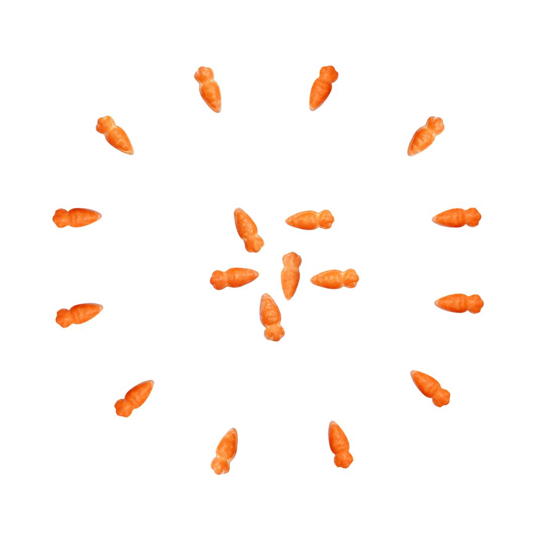 PME Easter Sprinkles - Candy Carrots 60g