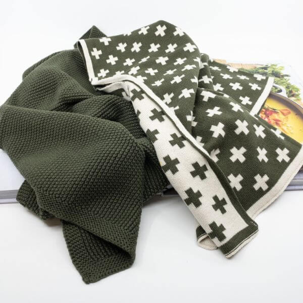 Ecovask Kitchen Towel Combo Winter Moss