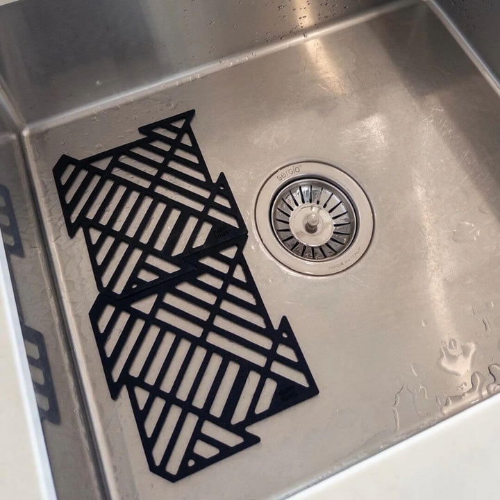 Happy SiNKS Silicone Black Sink Mat
