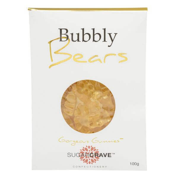 SugarCrave Bubbly Bears Gummies 100g