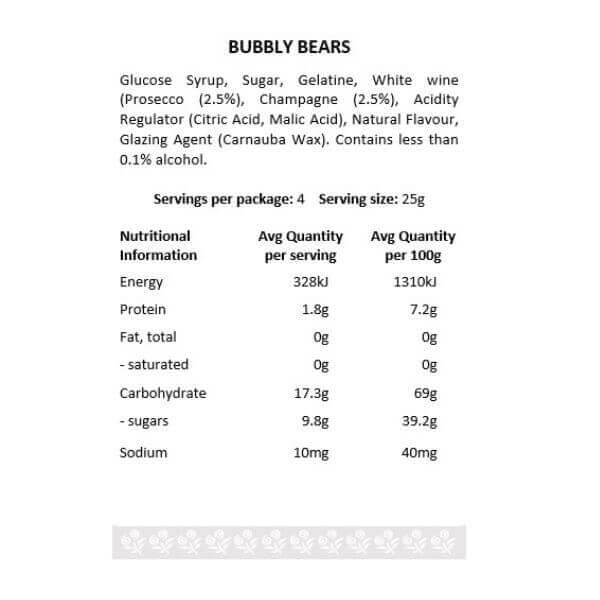 SugarCrave Bubbly Bears Gummies Cracker 100g