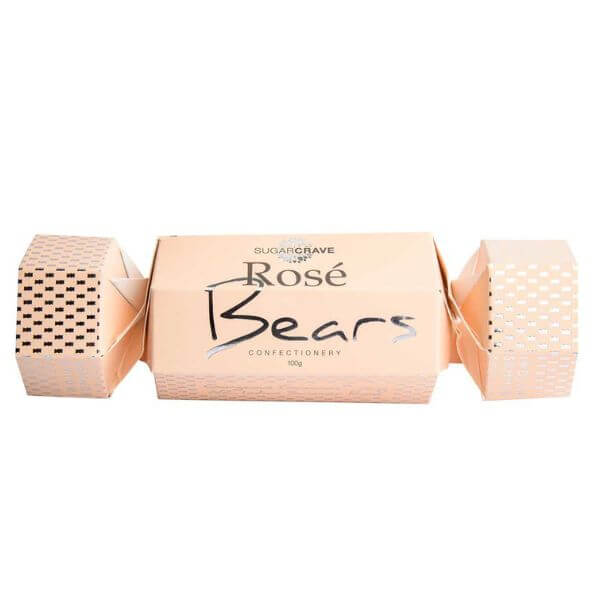 SugarCrave Indian Summer Rosé Bears – Pink Gummies Cracker 100g