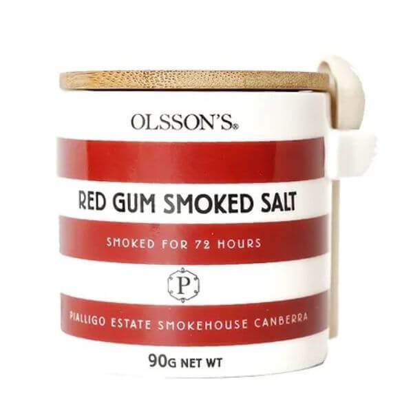 Olsson's Red Gum Smoked Salt Stoneware Jar 90g