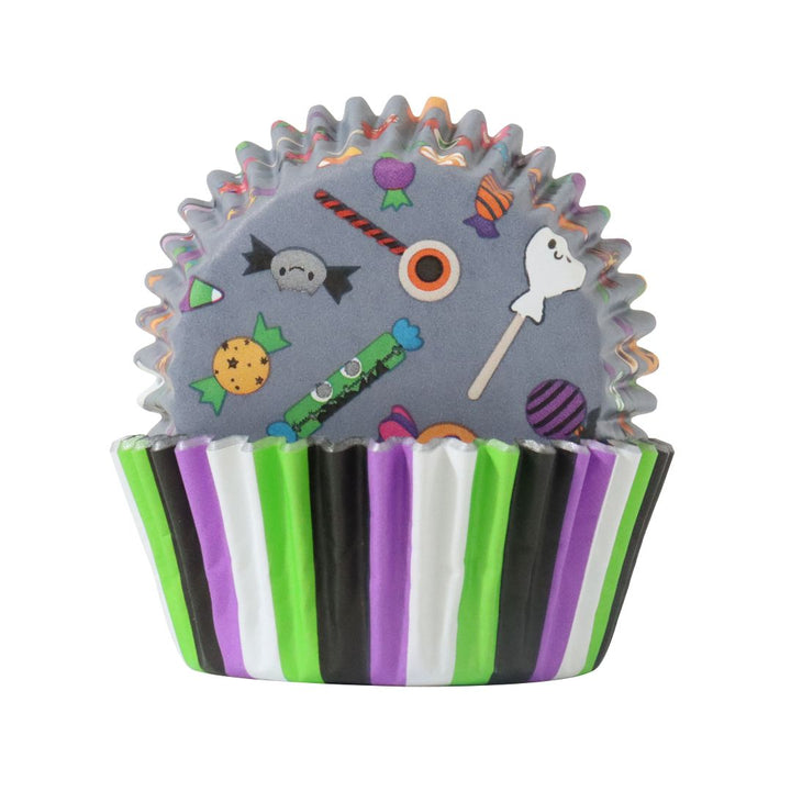 PME Foil Cupcake Cases - Trick or Sweet 60pk