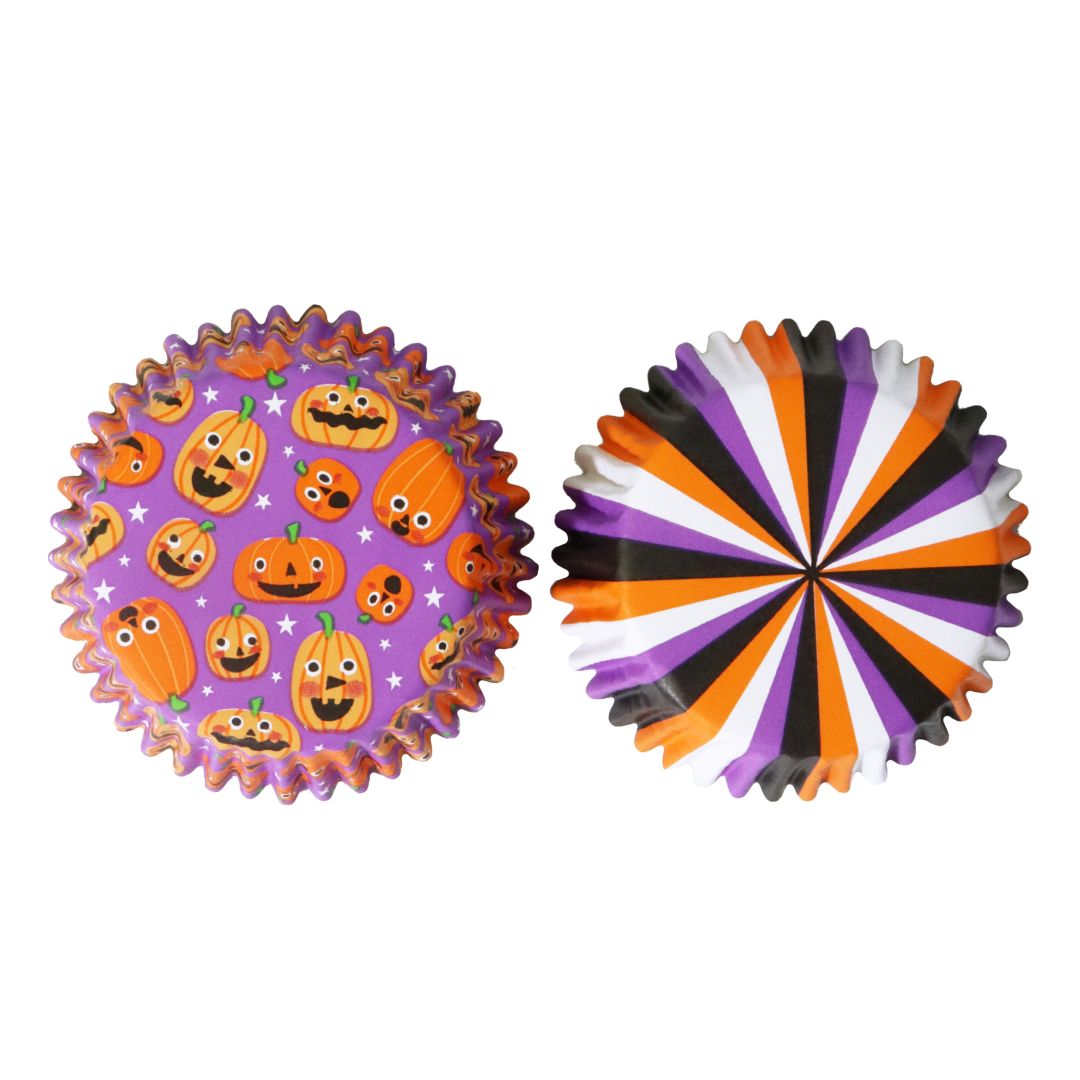 PME Foil Cupcake Cases - Pumpkin Party 60pk