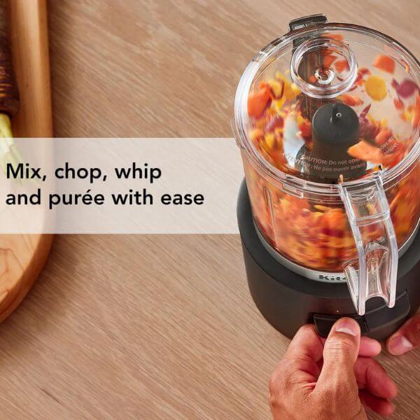 KitchenAid Go Cordless 5-Cup Food Chopper Black