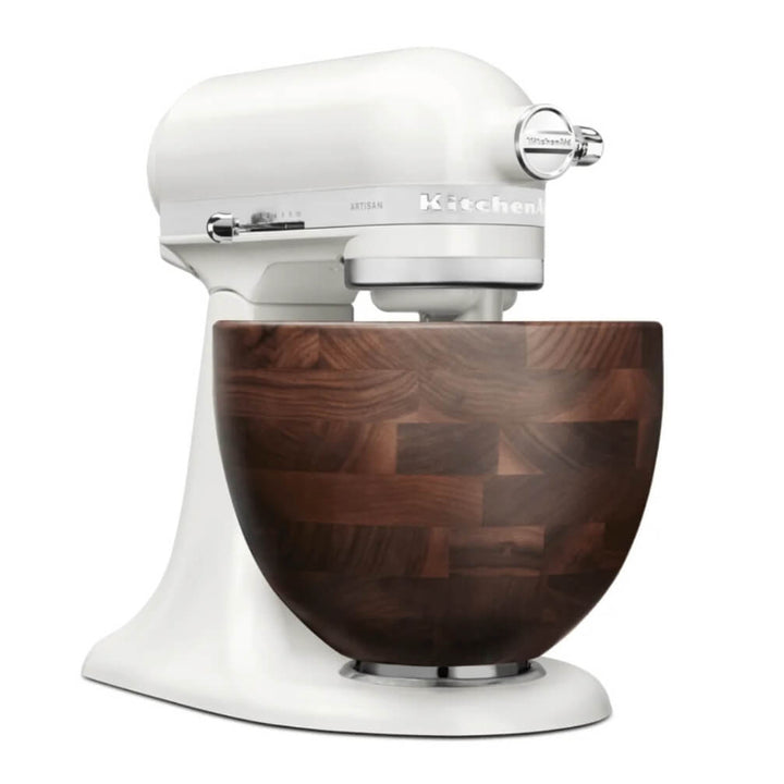KitchenAid KSM156 Stand Mixer Porcelain with Walnut Bowl