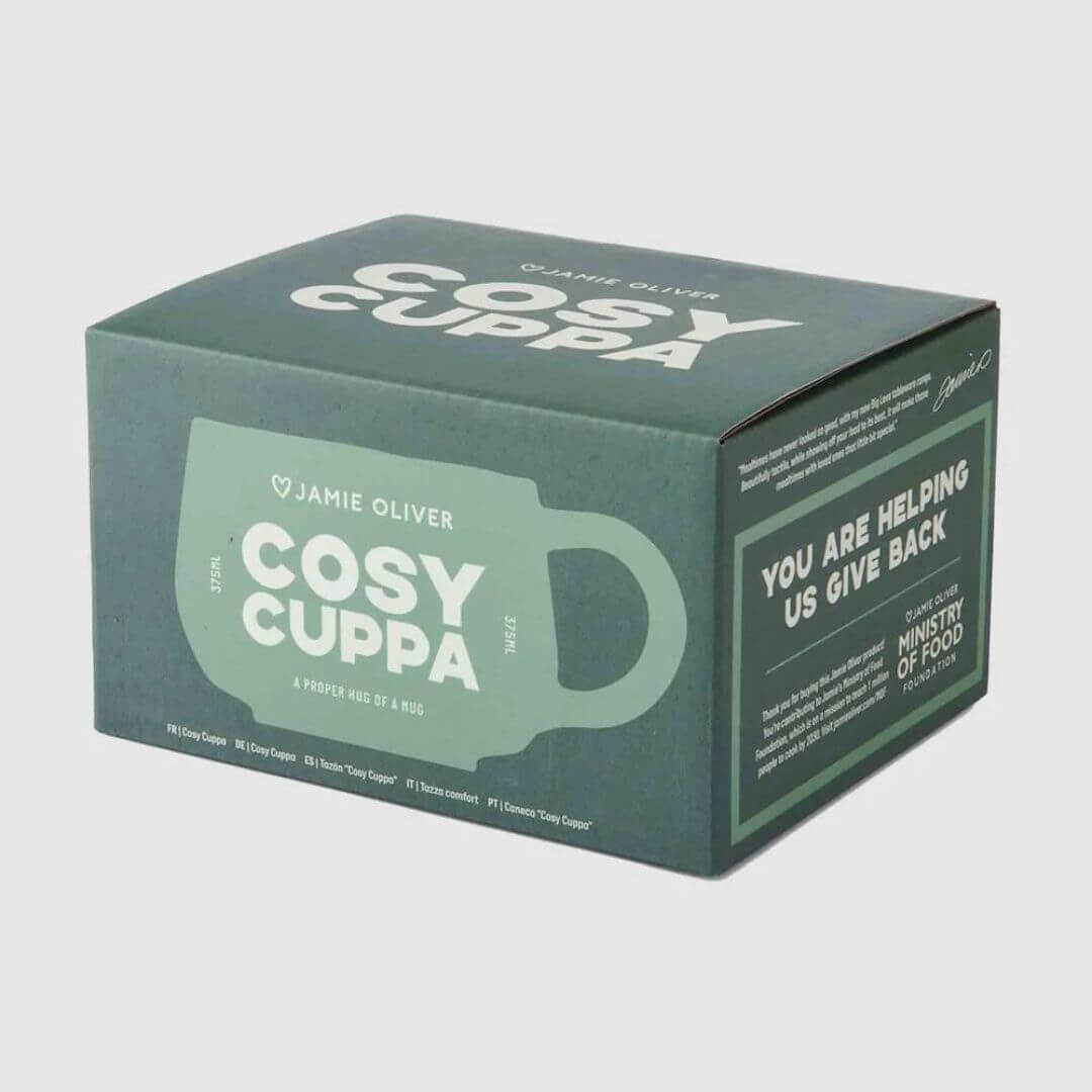Jamie Oliver Cosy Cuppa 375ml Mug Green