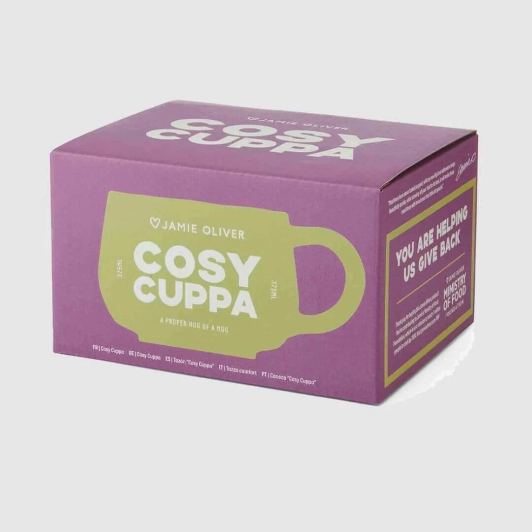 Jamie Oliver Cosy Cuppa 375ml Mug Yellow