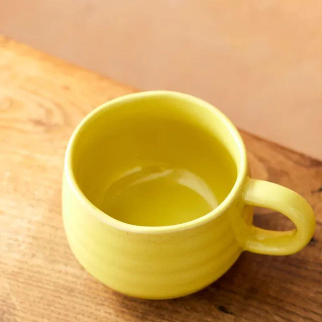 Jamie Oliver Cosy Cuppa 375ml Mug Yellow