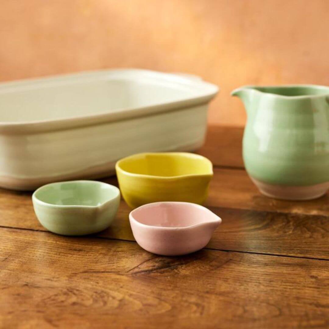 Jamie Oliver Big Love Pinch-Me Pots Set of 3