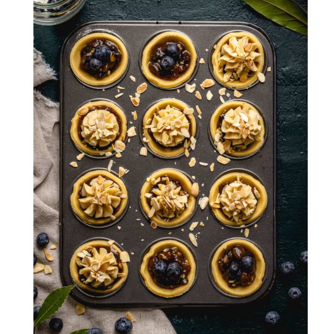 MasterCraft Non-Stick 12pce Mini Tart Pan 26x20cm