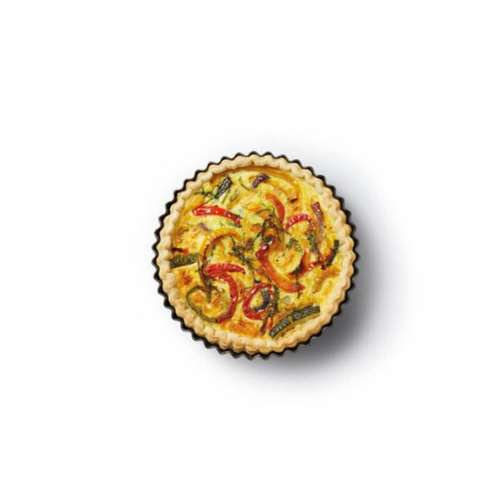 MasterCraft Non-Stick Round Loose-Base Quiche Tin