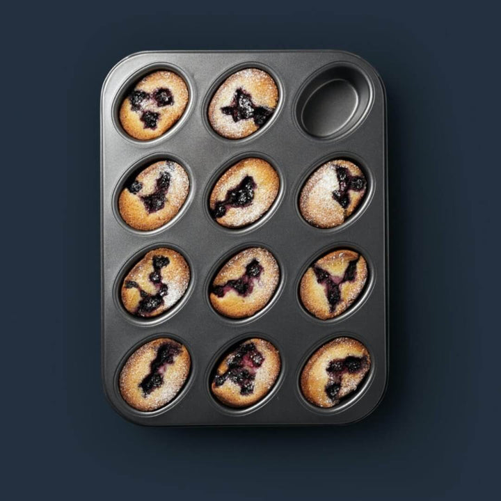 MasterCraft Non-Stick 12pce Friand Pan 35x27cm