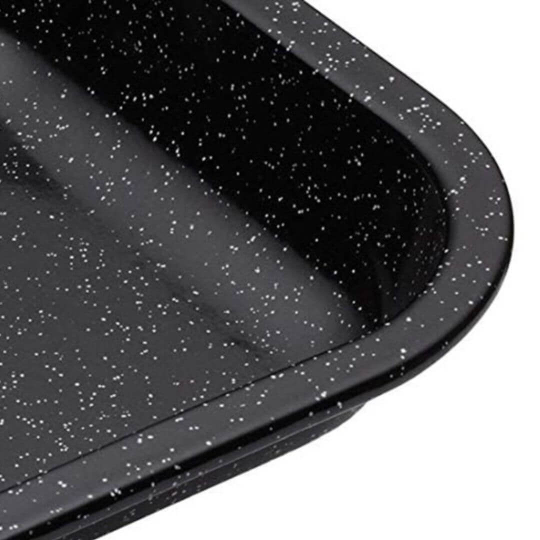 MasterCraft Pro Vitreous Enamel Shallow Roast Pan