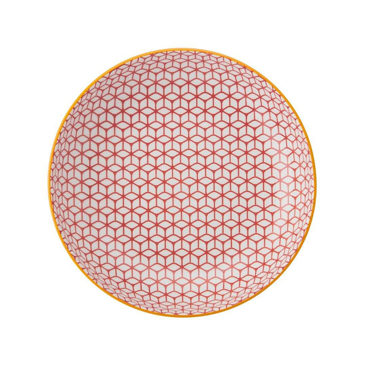 Mikasa Pasta Bowl 21cm Geometric Blue