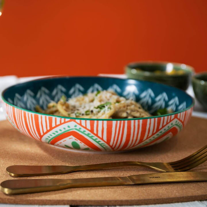 Mikasa Pasta Bowl 21cm Mixed Folk