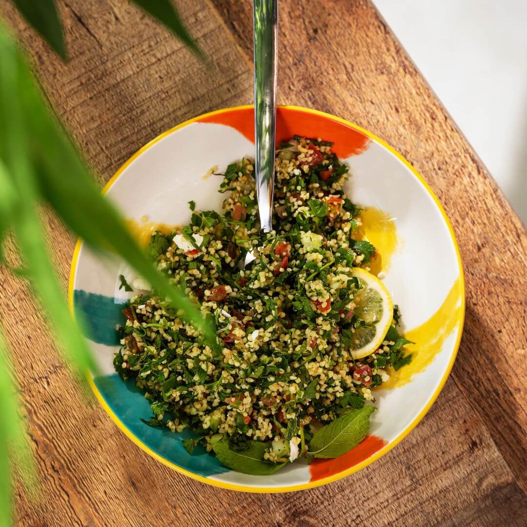 Mikasa Pasta Bowl 21cm Yellow Abstract