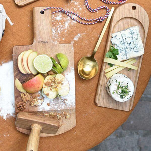French Oak Serving Paddle Mini 30x11cm