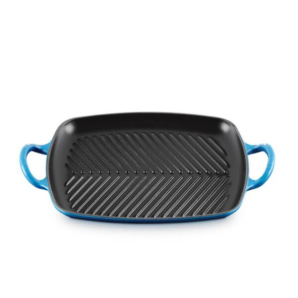 Le Creuset Cast-Iron Rectangular Grill 30x26cm