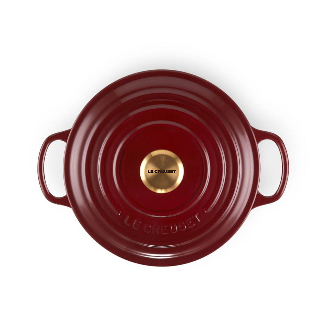 Le Creuset Signature Round Casserole Garnet