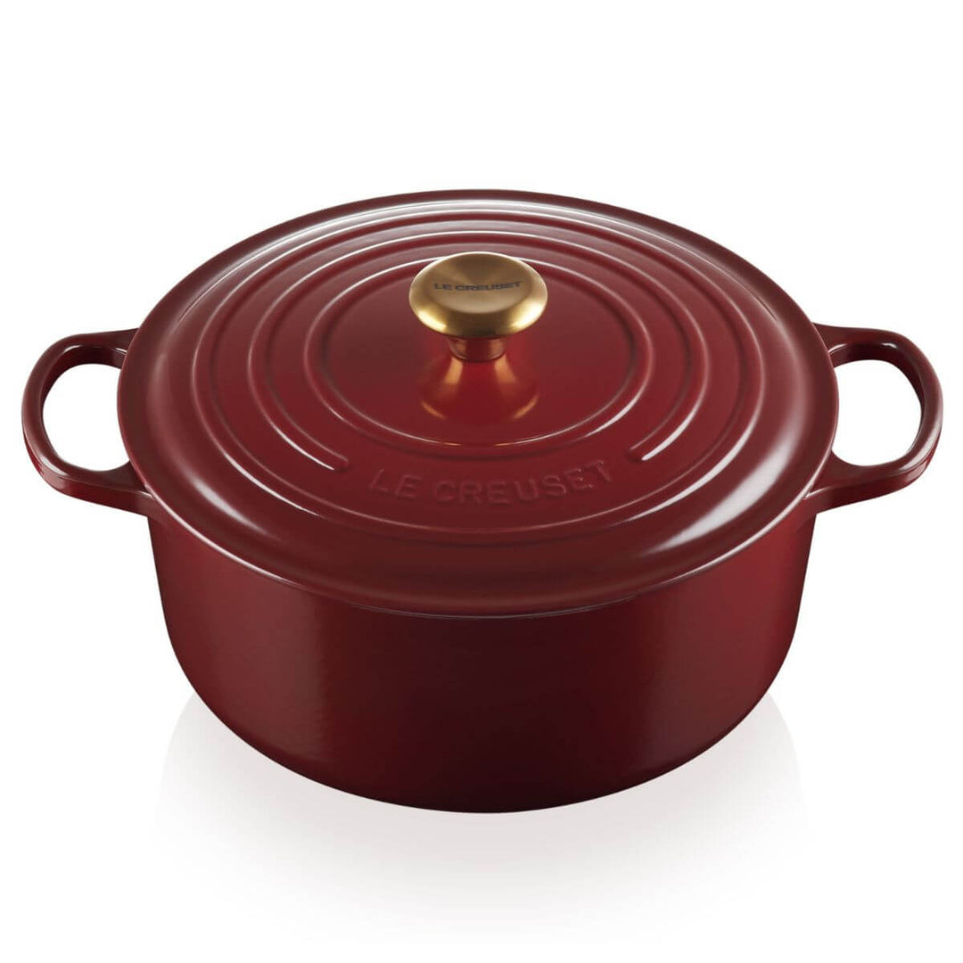Le Creuset Signature Round Casserole Garnet
