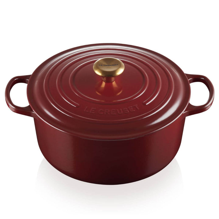 Le Creuset Signature Round Casserole Garnet