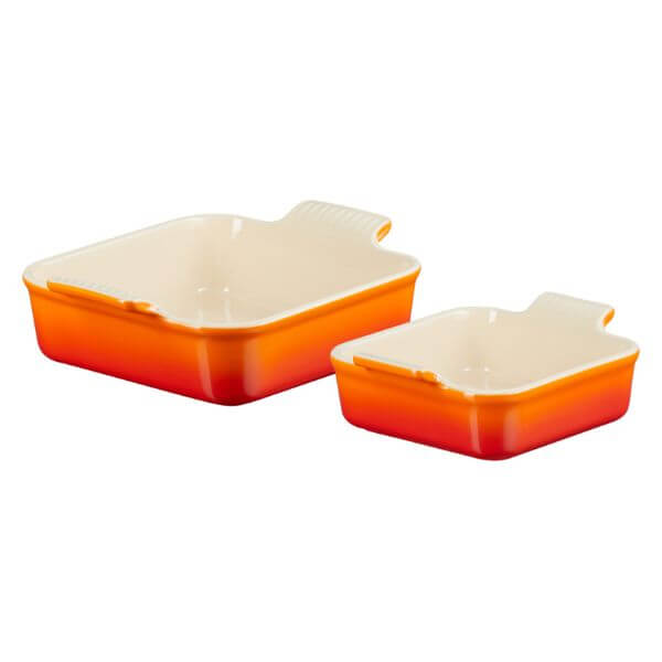 Le Creuset Heritage Square Dish Set 2pce