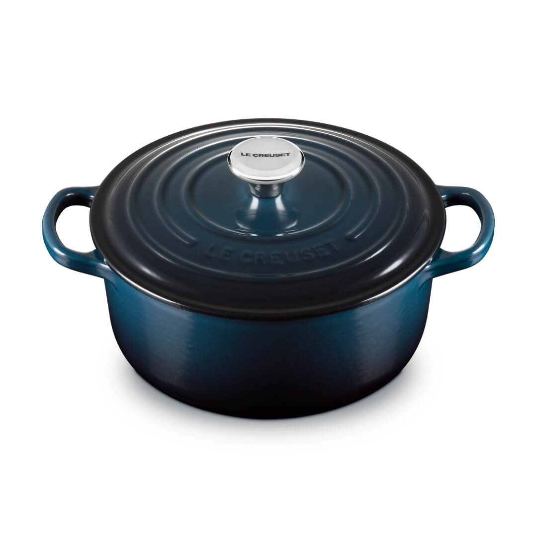 Le Creuset Signature Round Casserole Nuit – Milly's Kitchen