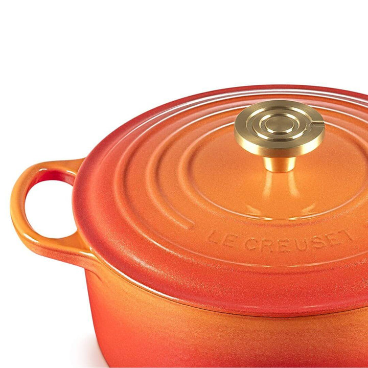 Le  Creuset Flamme Dorée Round Casserole
