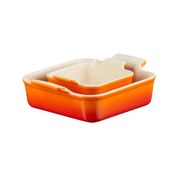 Le Creuset Heritage Square Dish Set 2pce