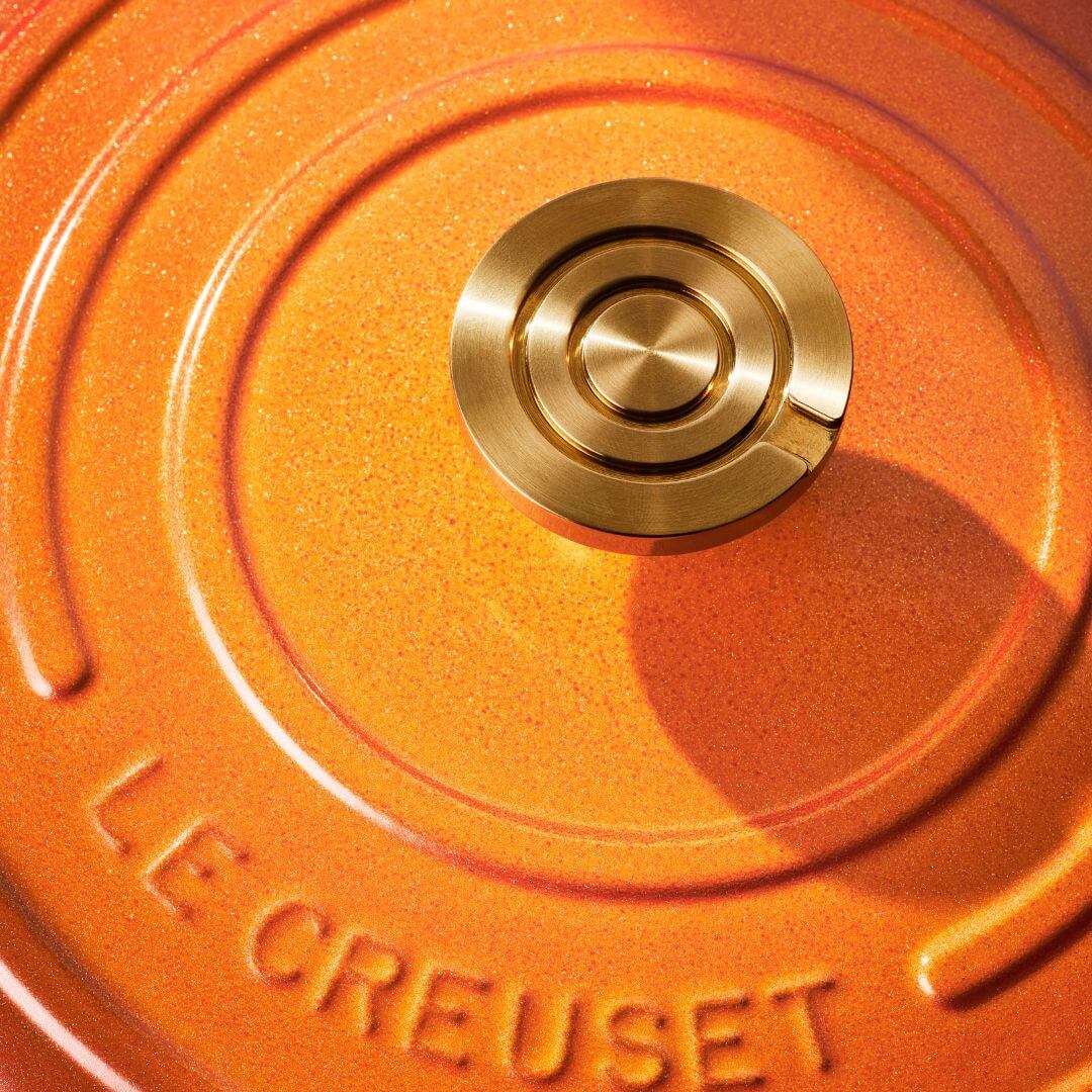 Le  Creuset Flamme Dorée Round Casserole