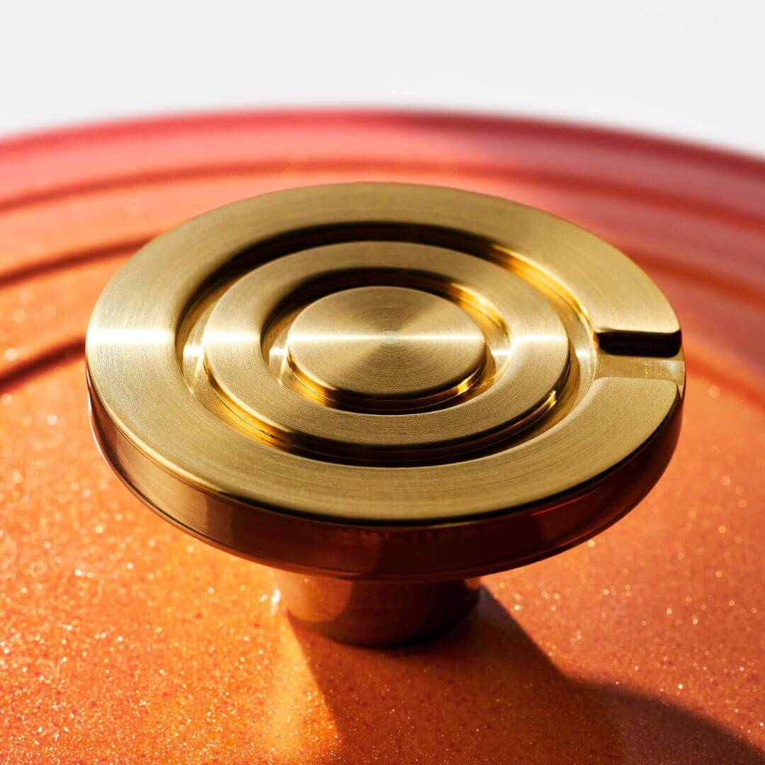 Le  Creuset Flamme Dorée Round Casserole