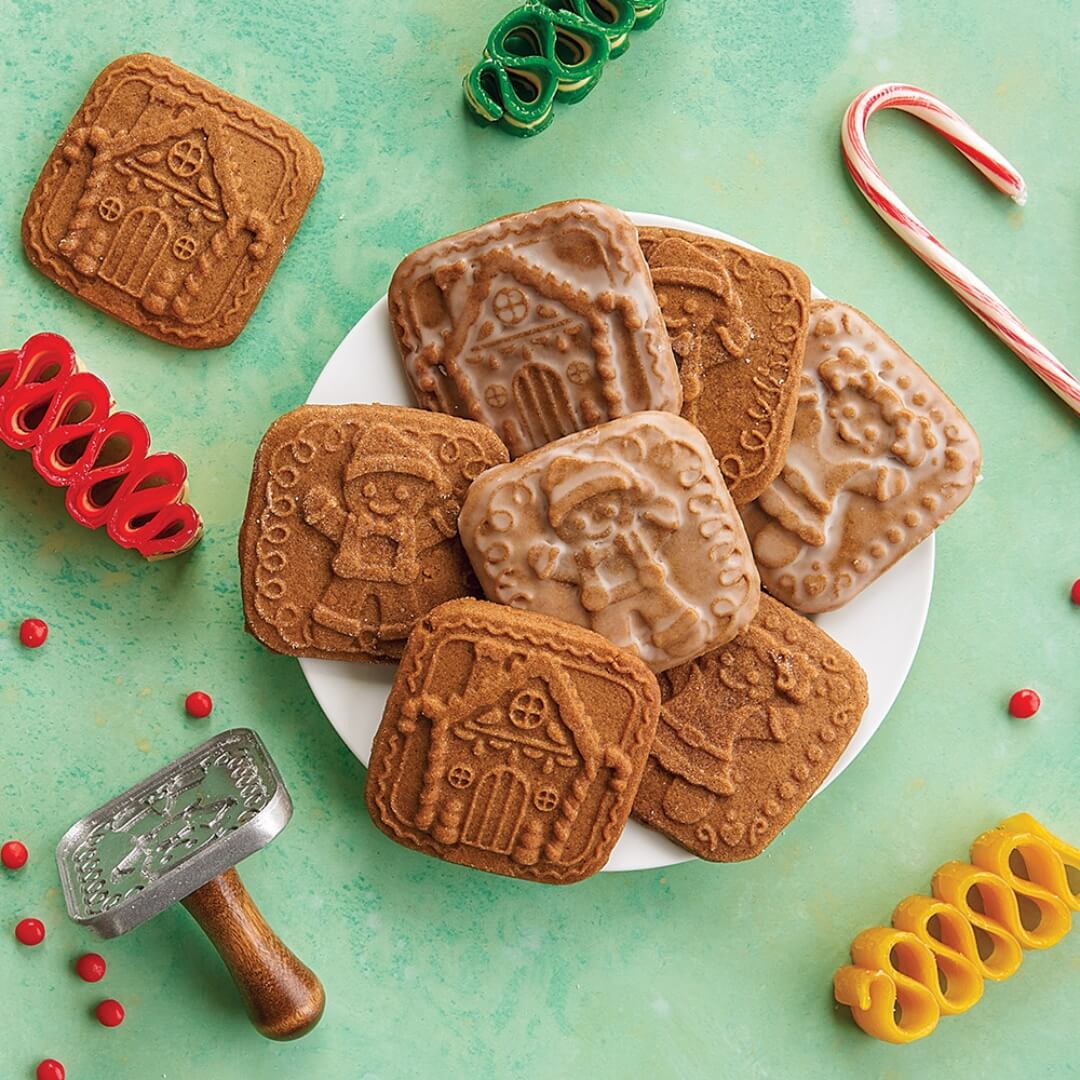 NordicWare Cookie Stamps Gingerbread 3pce Set