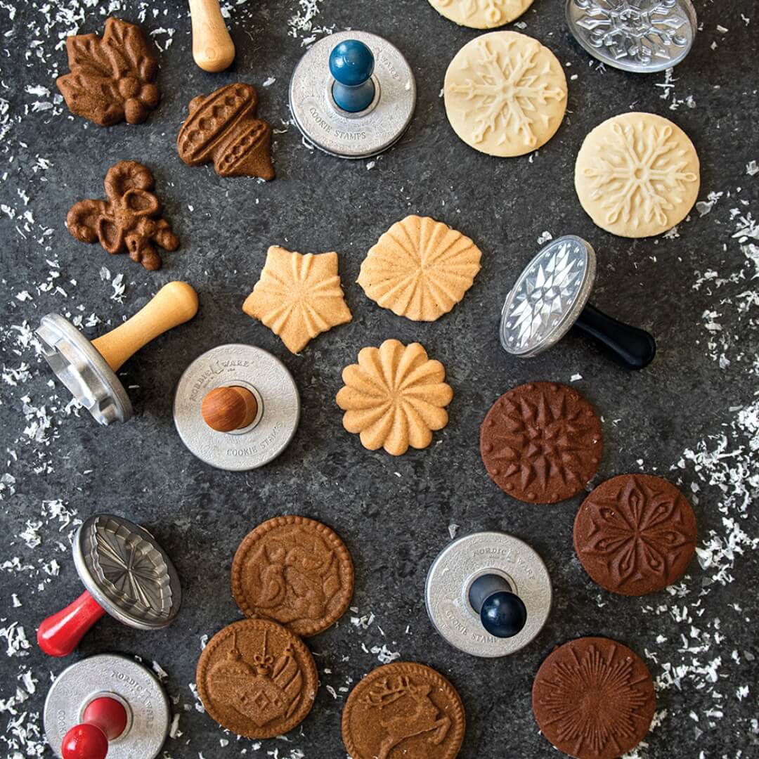 NordicWare Cookie Stamps Starry Night 3pce Set