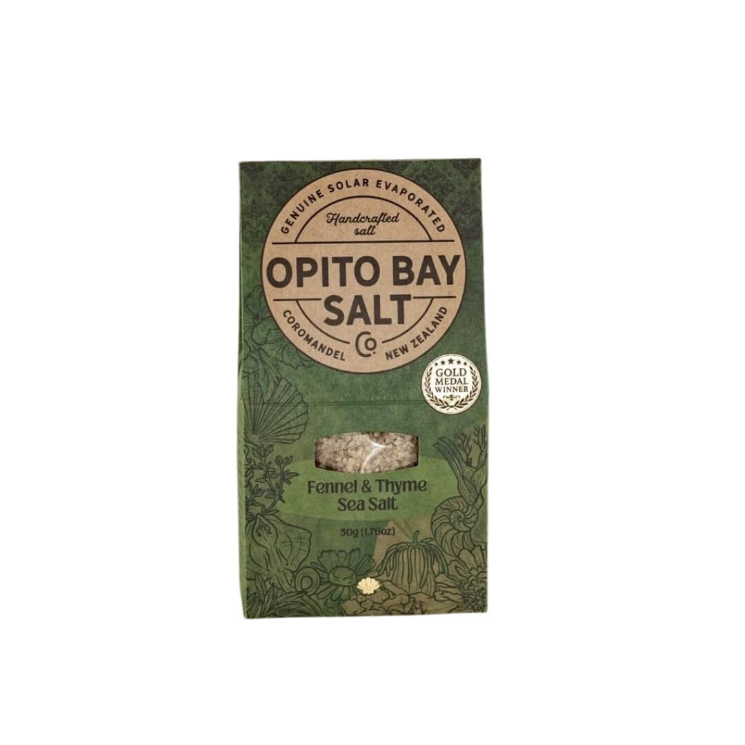 Opito Bay Salt Fennel and Thyme Sea Salt 50g