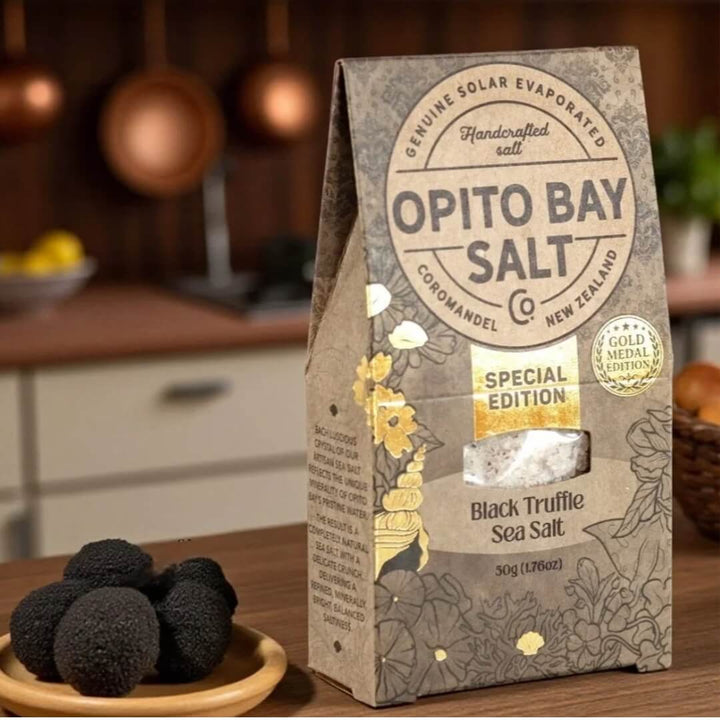 Opito Bay Salt Black Truffle Sea Salt 50g