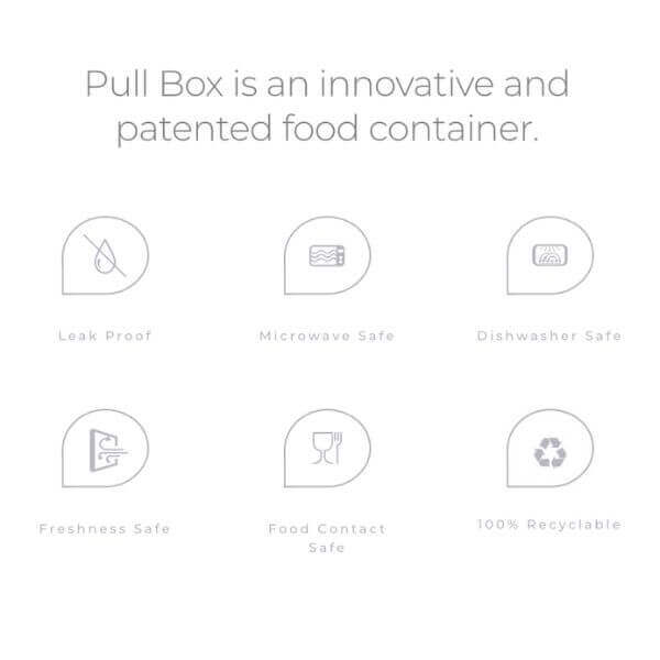 Omada Pullbox Square Container Set 3pce