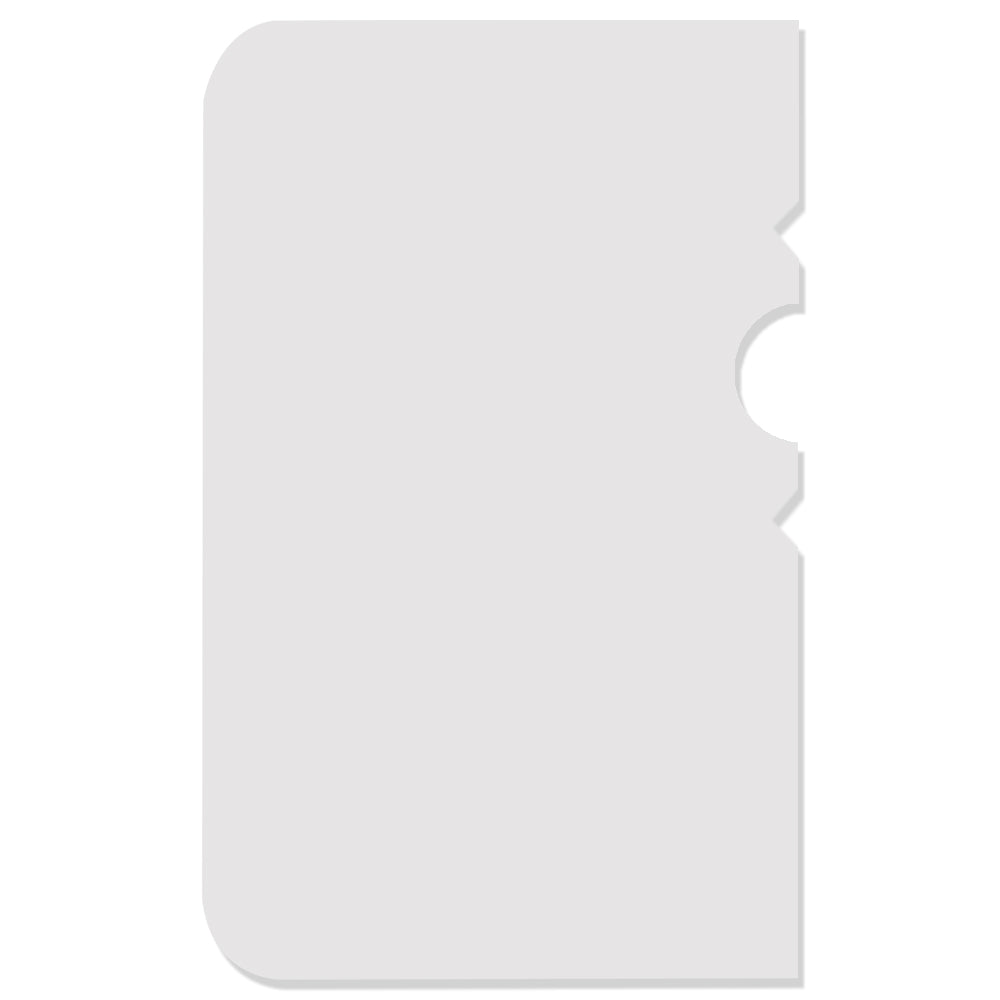 PME Patterned Edge Side Scrapers