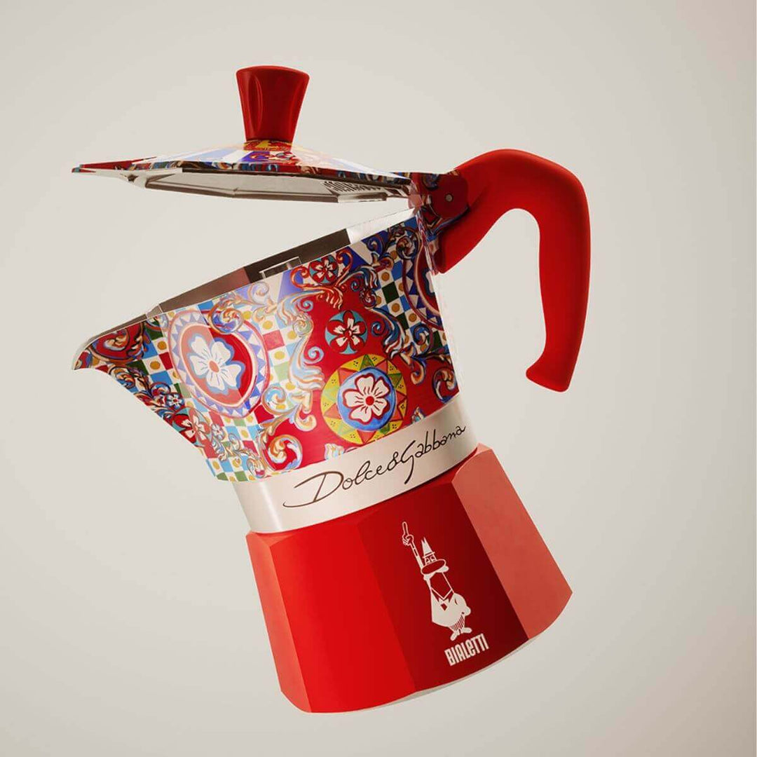 Bialetti Dolce&Gabbana Moka Express | Sicilian Cart 3 cup