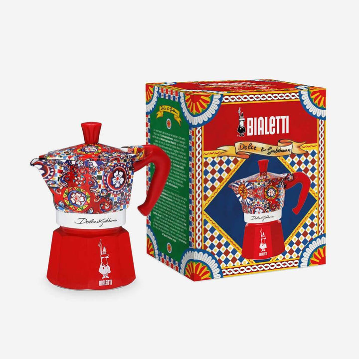 Bialetti Dolce&Gabbana Moka Express | Sicilian Cart 3 cup