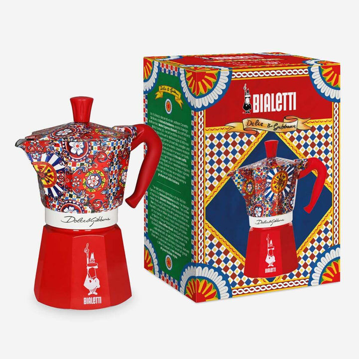 Bialetti Dolce&Gabbana Moka Express | Sicilian Cart 6 cup