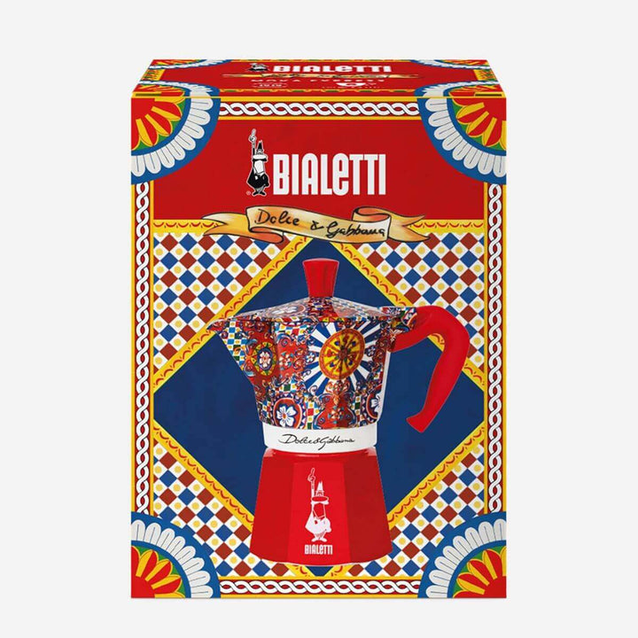 Bialetti Dolce&Gabbana Moka Express | Sicilian Cart 6 cup