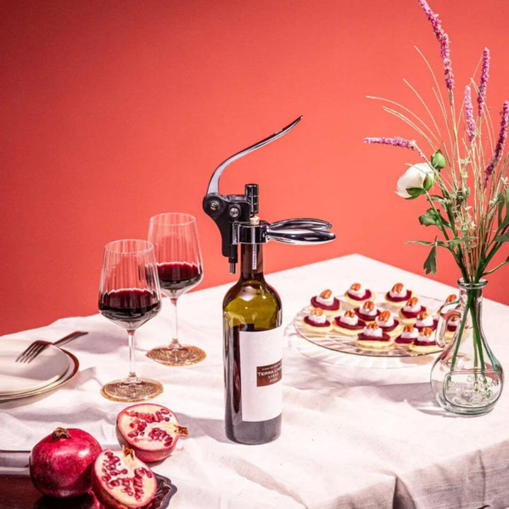 Vacu Vin Lever Corkscrew Black