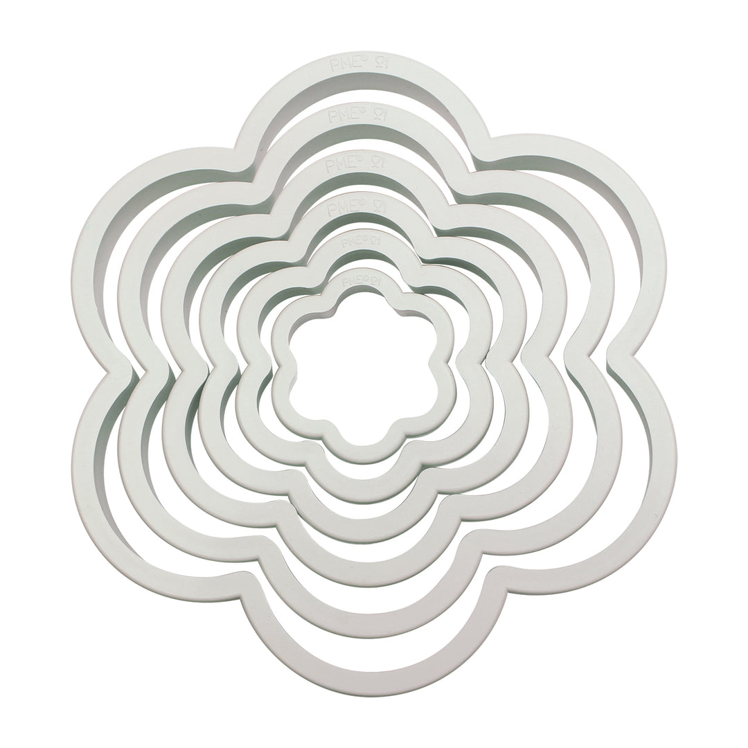 PME Classic Shapes Cutters Flower 6pc