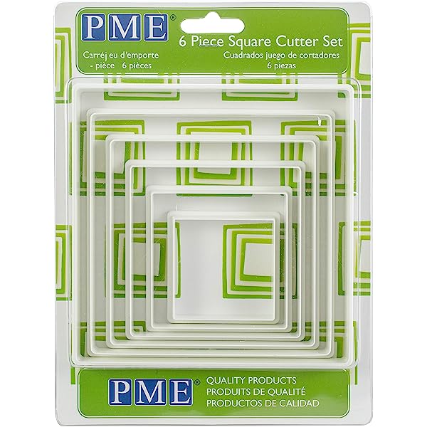 PME Square Cutters Set