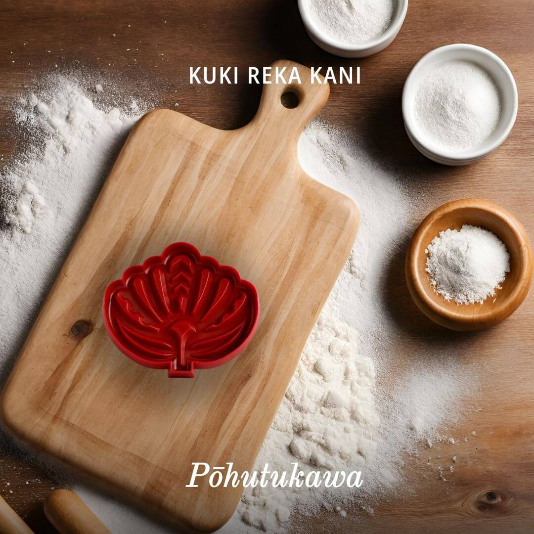 Kuki Reka Kani Pōhutukawa Cookie Cutter