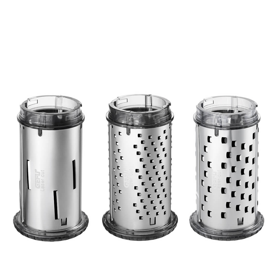 Gefu Rullare Rotary Grater with 3 Laser Cut Blades
