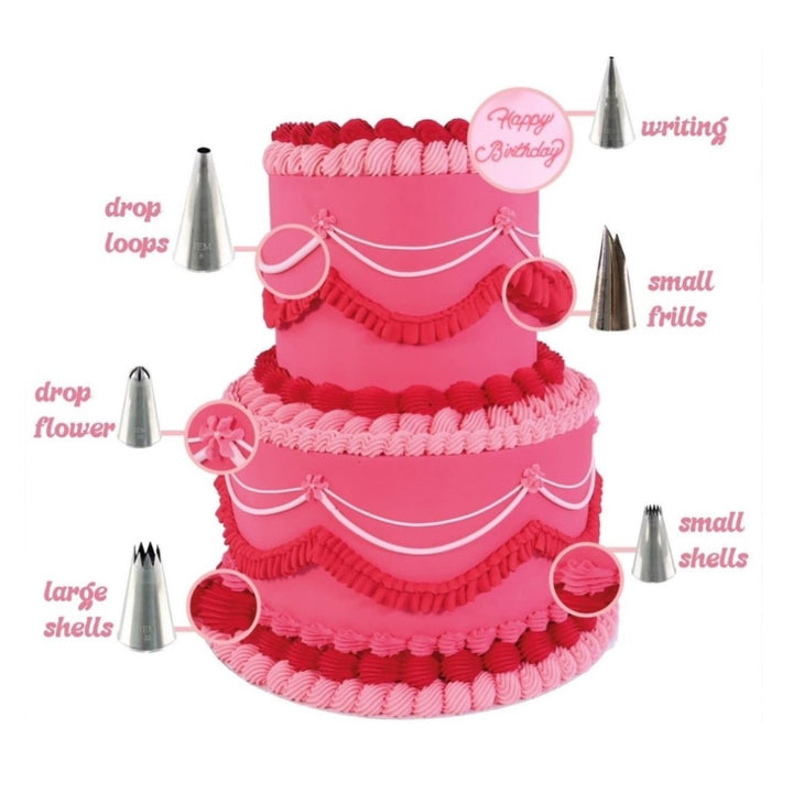 PME Vintage Cake Piping Tip Set