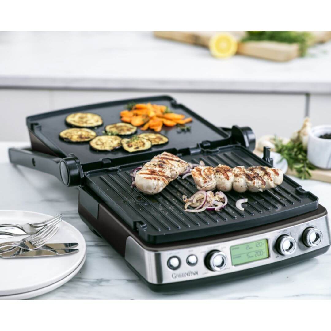 GreenPan Contact Grill Black
